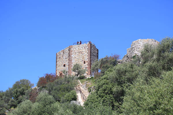 Laatste blik op het Castillo de Monfragüe